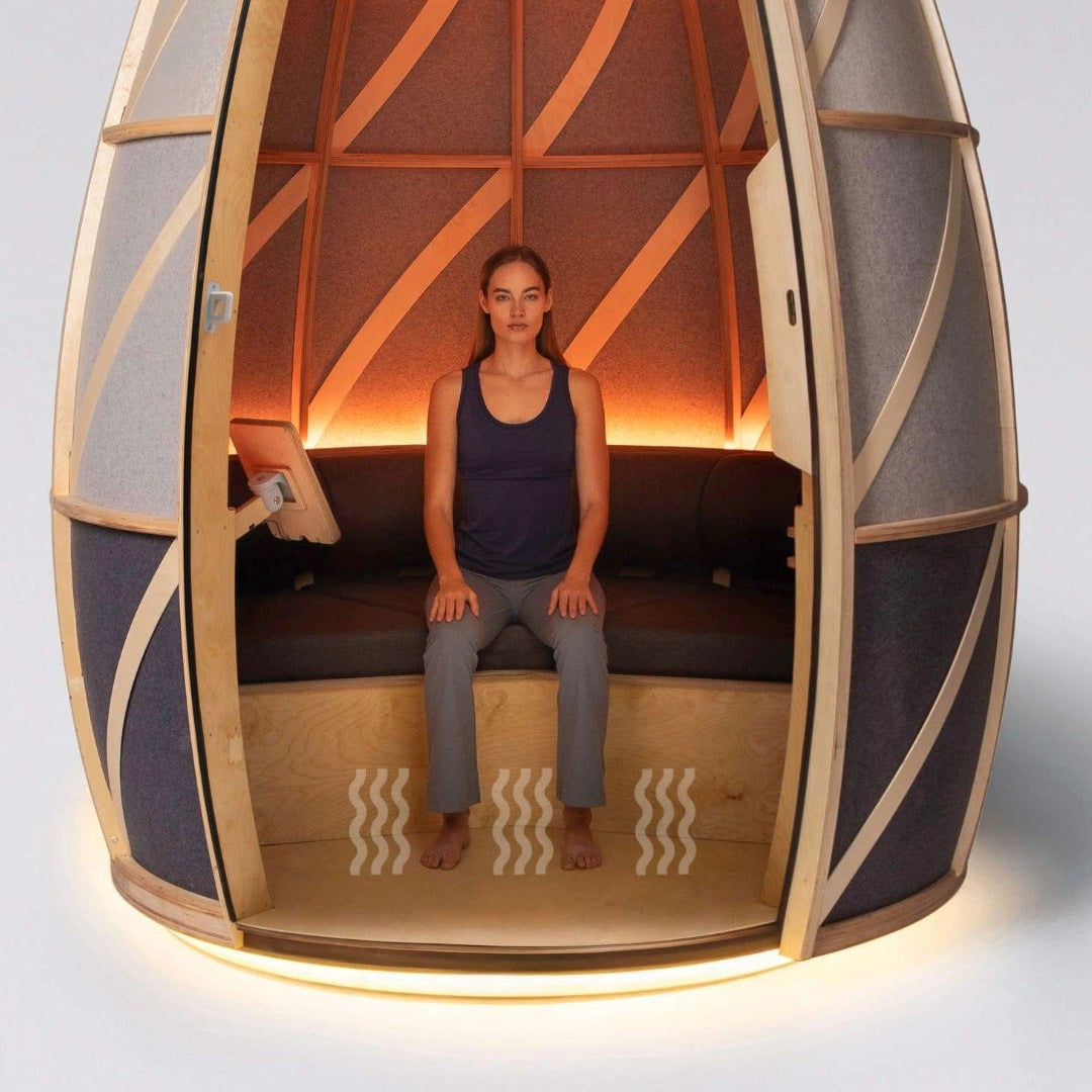 Vibroacoustic floor of the Iris pod